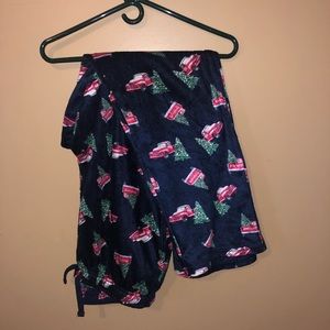 Christmas pajama bottoms adult medium